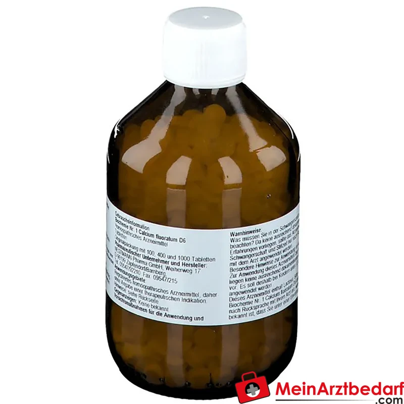 Nestmann Biochemisches Funktionsmittel Nr. 1 Calcium fluoratum D6 Tabletten, 100 St.