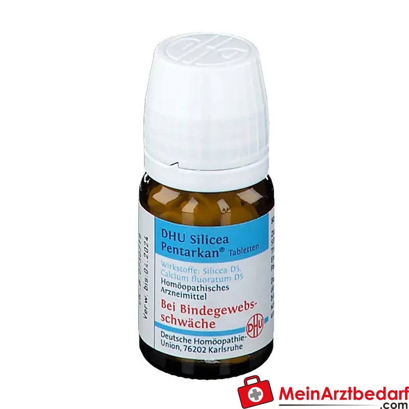 DHU Silicea Pentarkan Silicea / Calcium fluoratum Tabletten, 80 St.