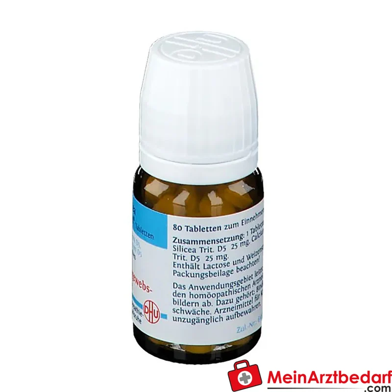 DHU Silicea Pentarkan Silicea / Calcium fluoratum Tabletten, 80 St.