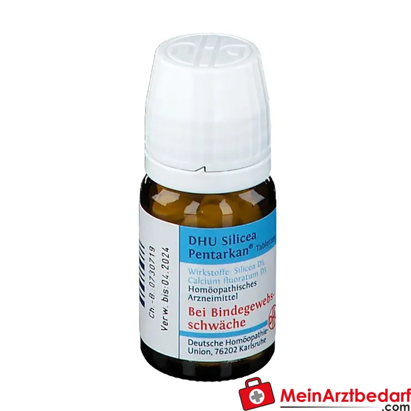 DHU Silicea Pentarkan Silicea / Calcium fluoratum Tabletten, 80 St.