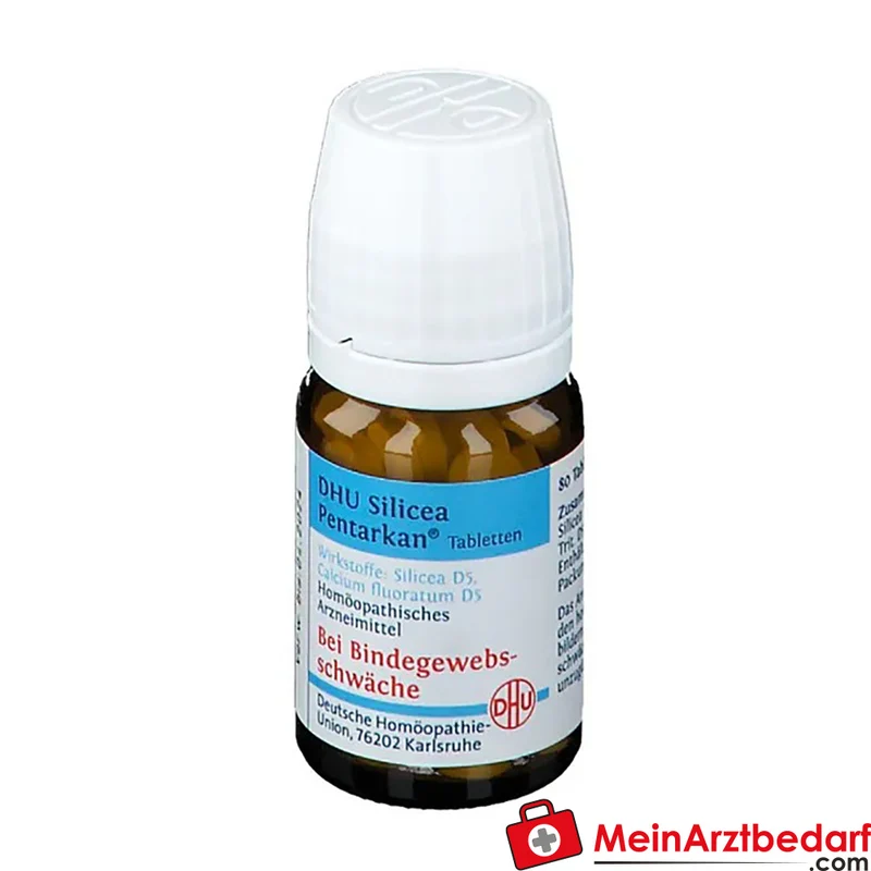 DHU Silicea Pentarkan Silicea / Calcium fluoratum Tabletten, 80 St.