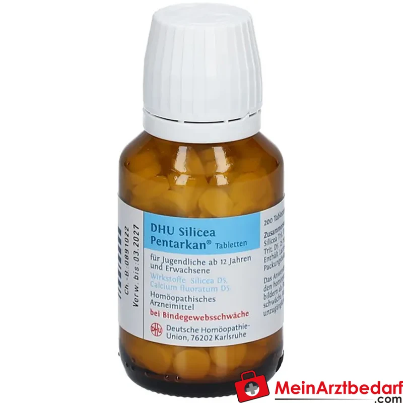 DHU Silicea Pentarkan Silicea / Calcium fluoratum Tabletten, 80 St.