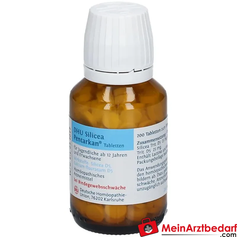 DHU Silicea Pentarkan Silicea / Calcium fluoratum Tabletten, 80 St.