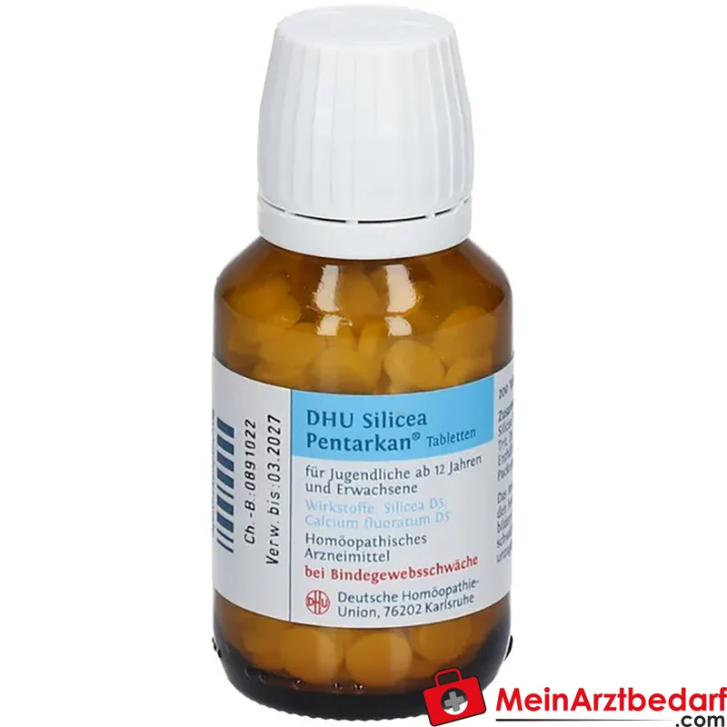 DHU Silicea Pentarkan Silicea / Calcium fluoratum Tabletten, 80 St.