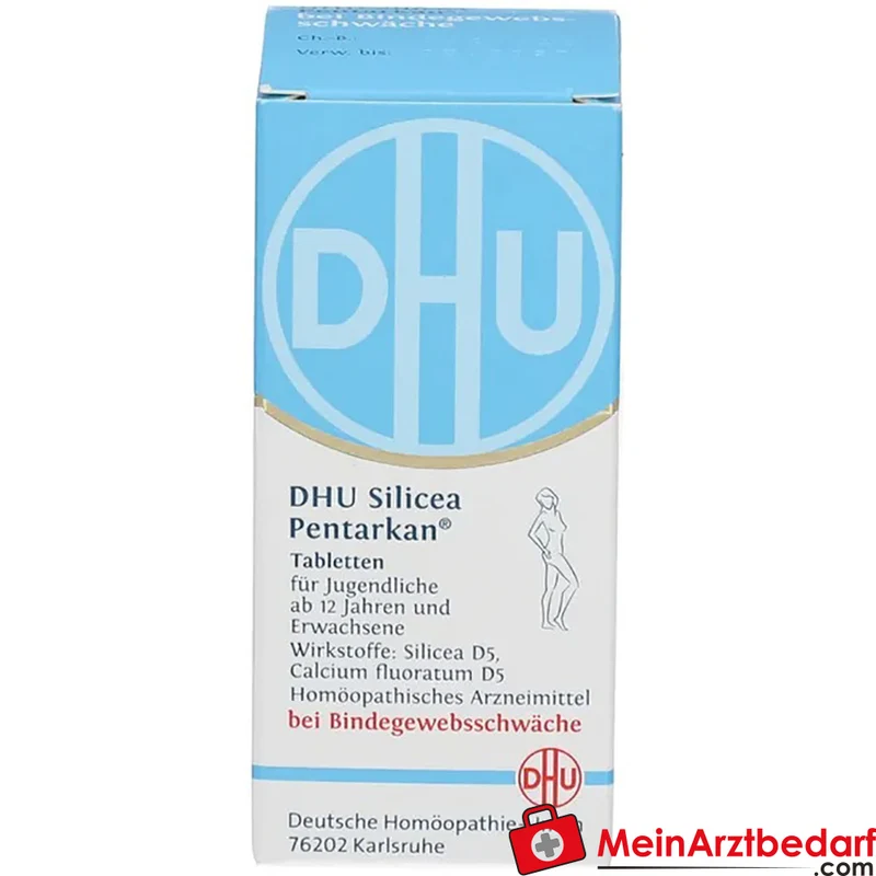 DHU Silicea Pentarkan Silicea / Calcium fluoratum Tabletten, 80 St.