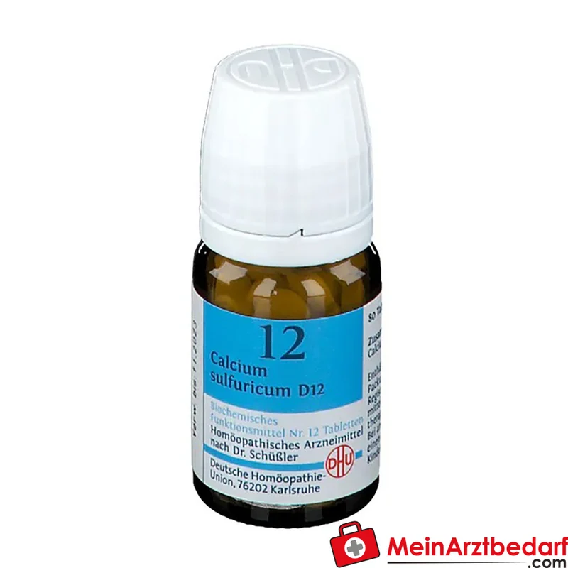 DHU Biochemie 12 Calcium sulfuricum D12 250 mg Tabletten