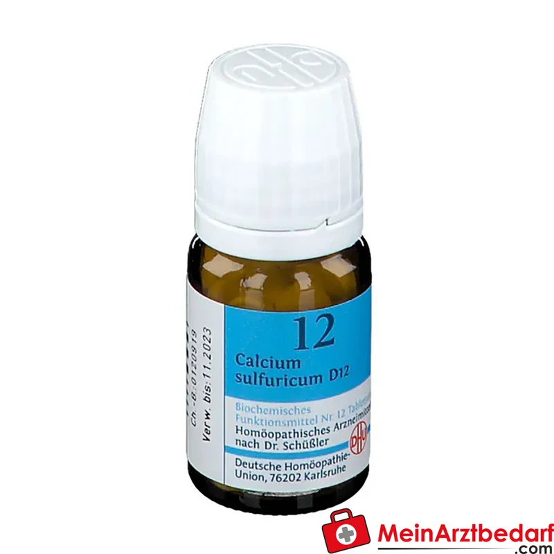 DHU Biochemie 12 Calcium sulfuricum D12 250 mg Tabletten