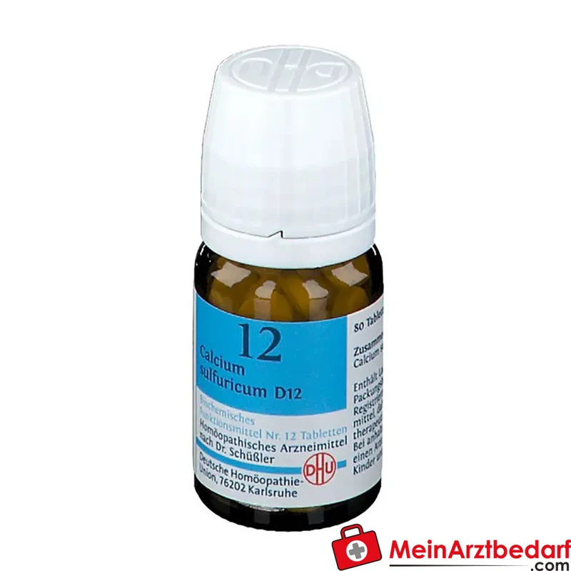DHU Biochemie 12 Calcium sulfuricum D12 250 mg Tabletten