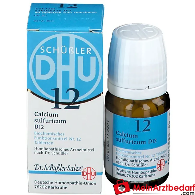 DHU Biochemie 12 Calcium sulfuricum D12 250 mg Tabletten