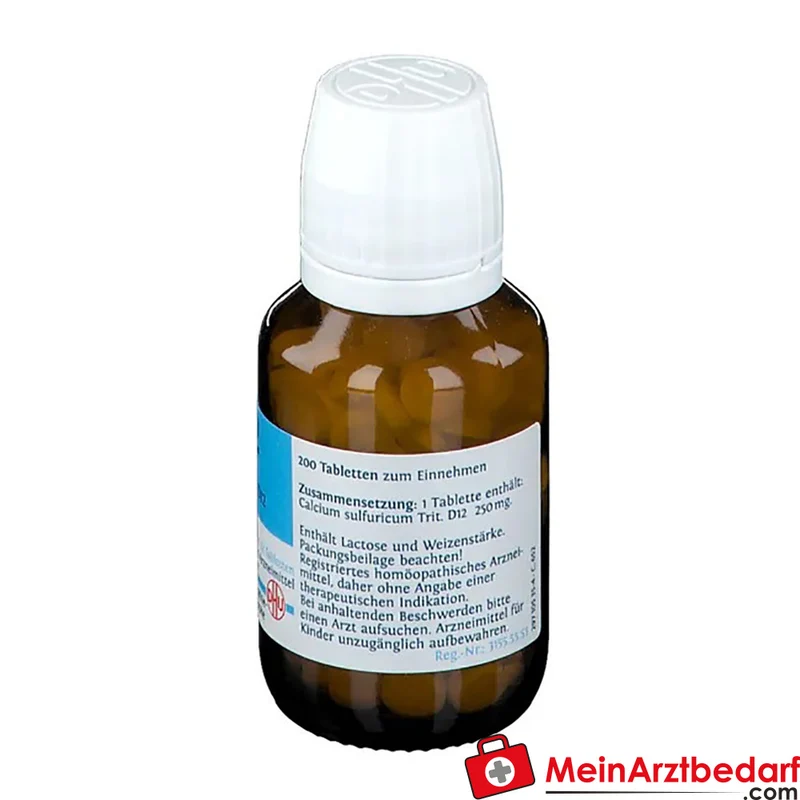 DHU Biochemie 12 Calcium sulfuricum D12 250 mg Tabletten