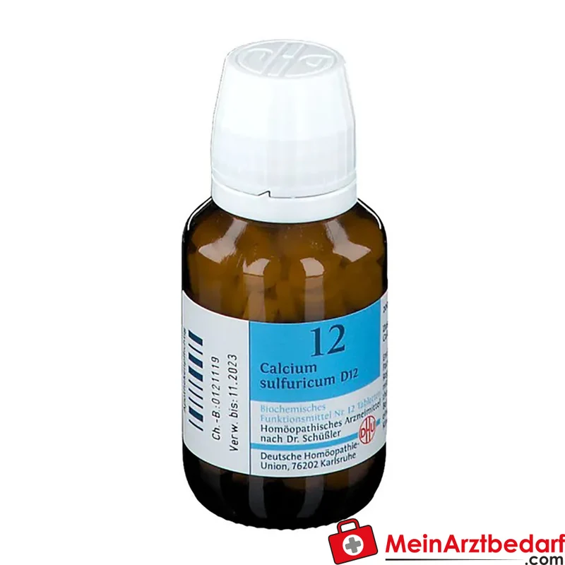 DHU Biochemie 12 Calcium sulfuricum D12 250 mg Tabletten