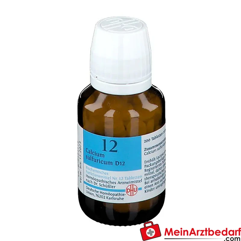 DHU Biochemie 12 Calcium sulfuricum D12 250 mg Tabletten