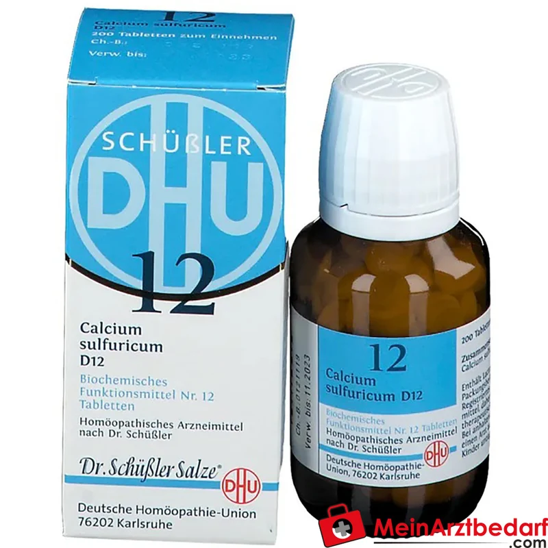 DHU Biochemie 12 Calcium sulfuricum D12 250 mg Tabletten