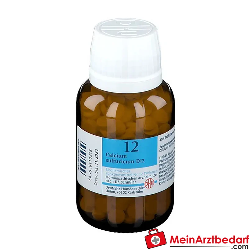 DHU Biochemie 12 Calcium sulfuricum D12 250 mg Tabletten
