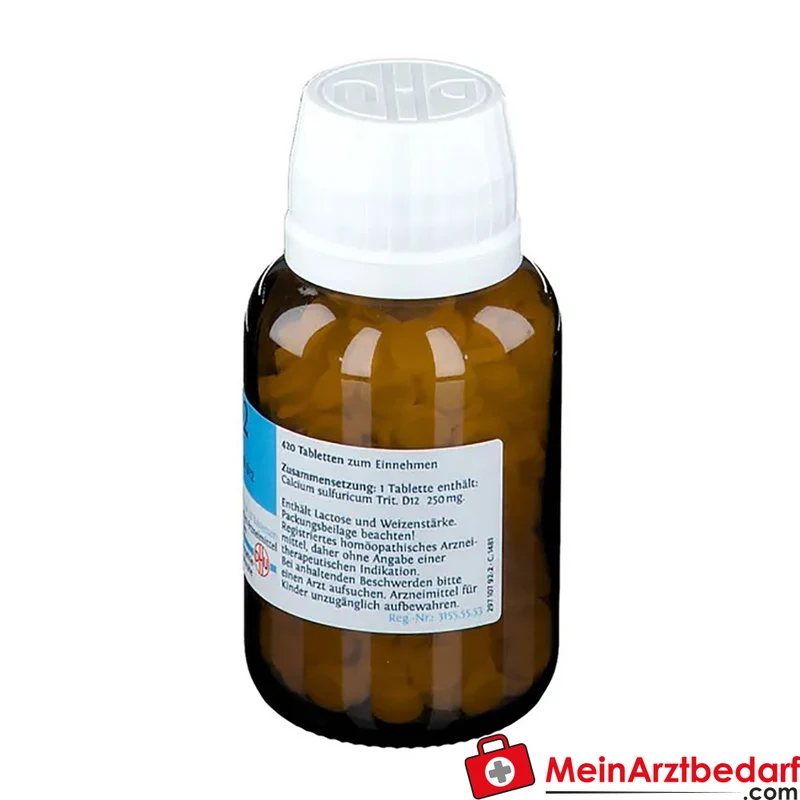 DHU Biochemie 12 Calcium sulfuricum D12 250 mg Tabletten