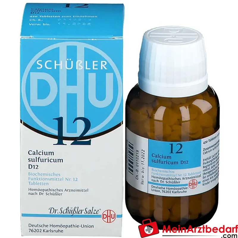 DHU Biochemie 12 Calcium sulfuricum D12 250 mg Tabletten