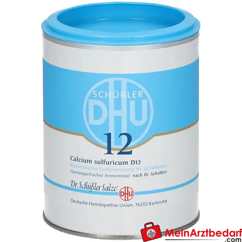 DHU Biochemie 12 Calcium sulfuricum D12 250 mg Tabletten