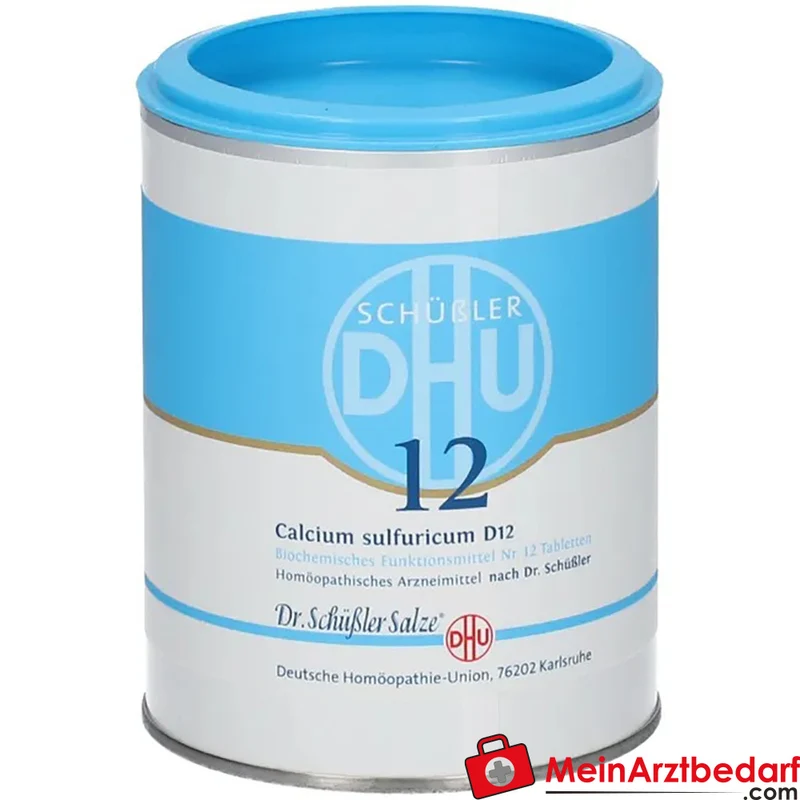 DHU Biochemie 12 Calcium sulfuricum D12 250 mg Tabletten
