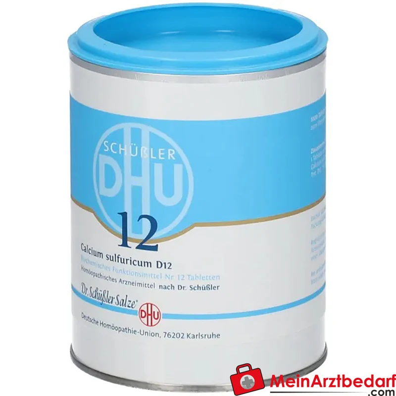 DHU Biochemie 12 Calcium sulfuricum D12 250 mg Tabletten