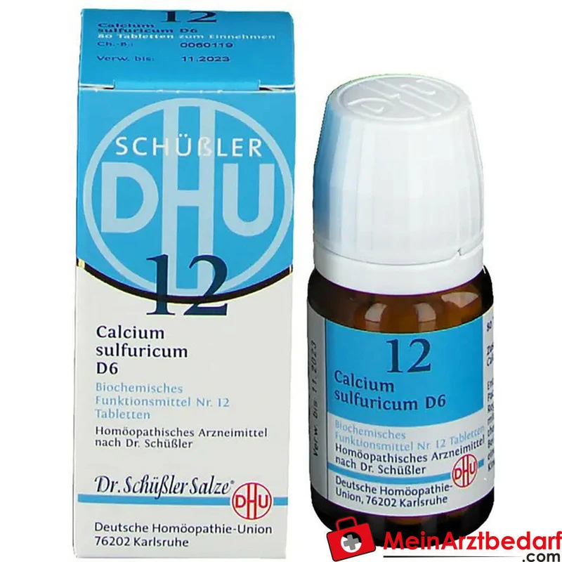 DHU Schüßler-Salz Nr. 12 Calcium sulfuricum D6 Tabletten 100 Stück
