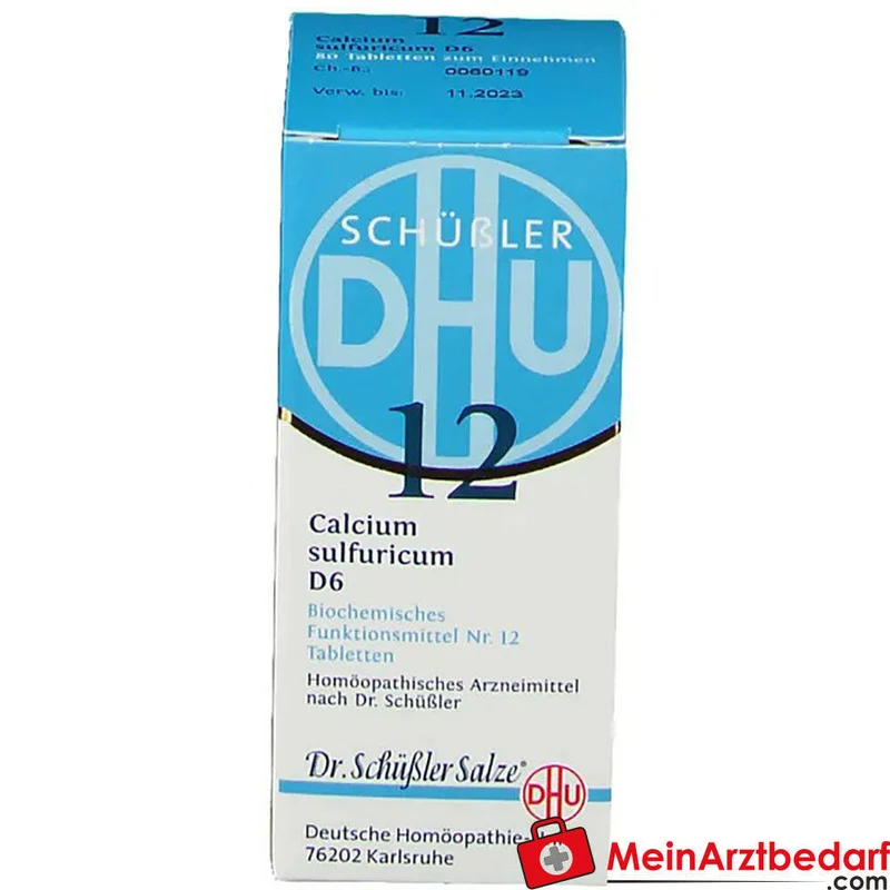 DHU Schüßler-Salz Nr. 12 Calcium sulfuricum D6 Tabletten 100 Stück