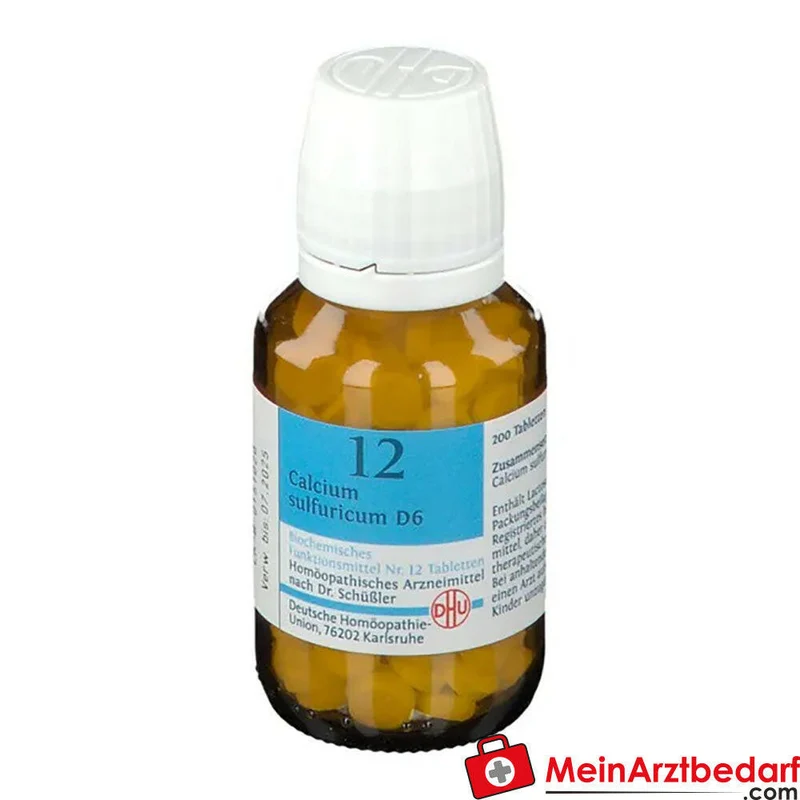 DHU Schüßler-Salz Nr. 12 Calcium sulfuricum D6 Tabletten 100 Stück