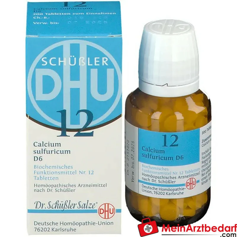 DHU Schüßler-Salz Nr. 12 Calcium sulfuricum D6 Tabletten 100 Stück