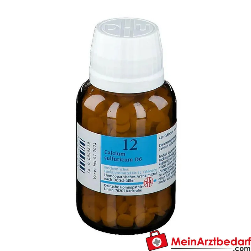 DHU Schüßler-Salz Nr. 12 Calcium sulfuricum D6 Tabletten 100 Stück