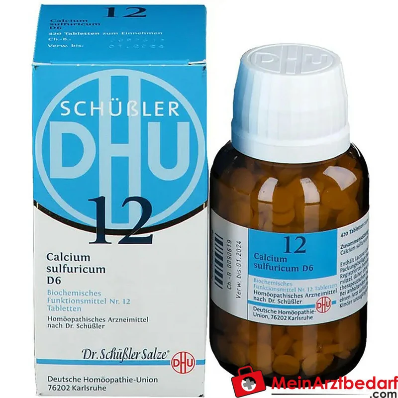 DHU Schüßler-Salz Nr. 12 Calcium sulfuricum D6 Tabletten 100 Stück