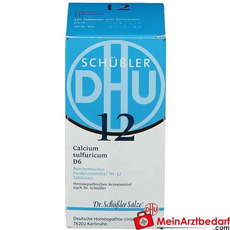 DHU Schüßler-Salz Nr. 12 Calcium sulfuricum D6 Tabletten 100 Stück