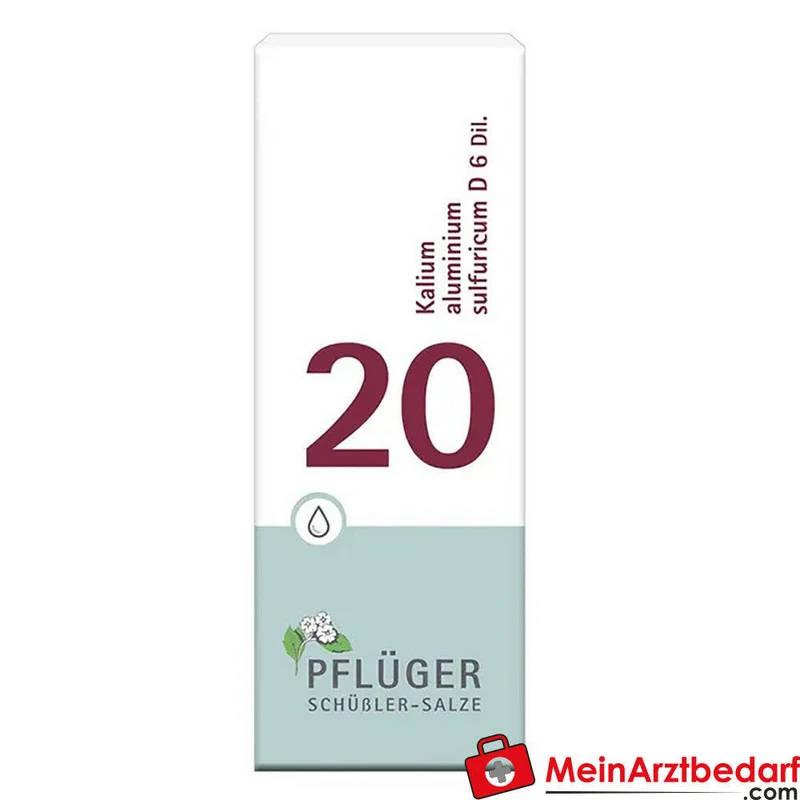 Biochemie Pflüger Nr.20 Kalium aluminium sulfuricum D6 Tropfen