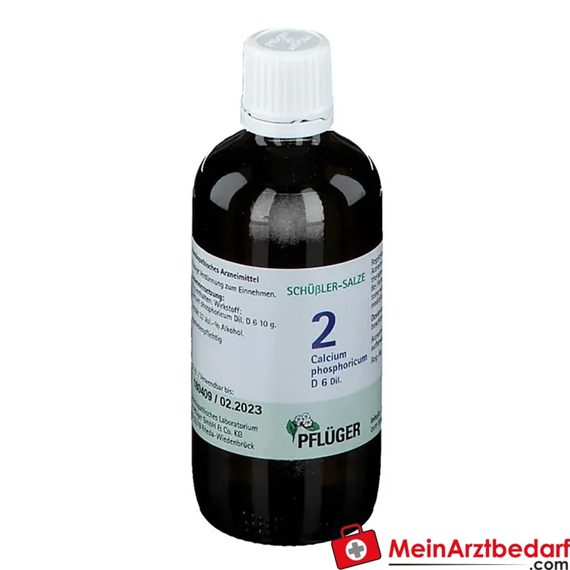 Biochemie Pflüger Calcium phosphoricum D6 Tropfen