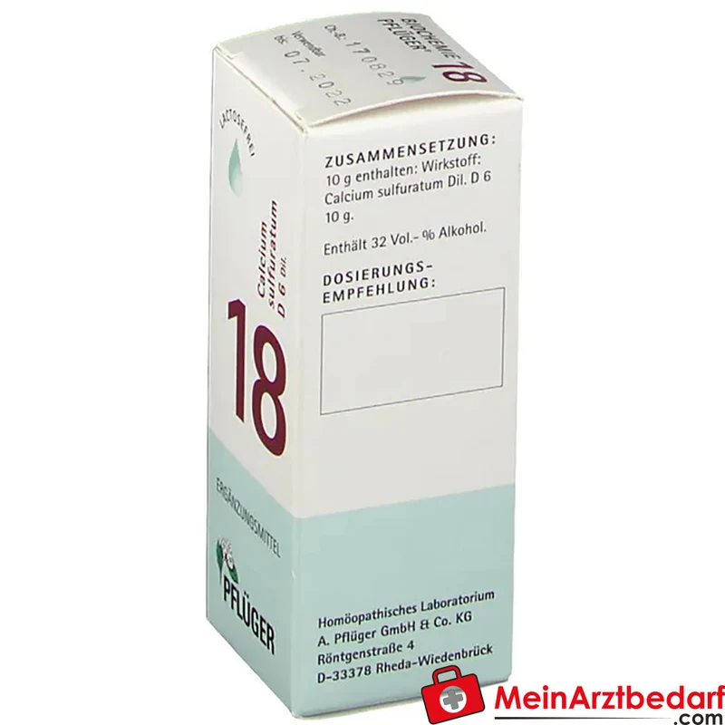 Biochemie Pflüger® Nr. 18 Calcium sulfuratum D6 1000 mg Tropfen