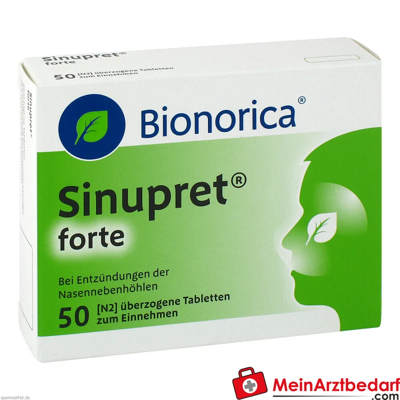 Bionorica Sinupret forte überzogene Tabletten 20 Stück