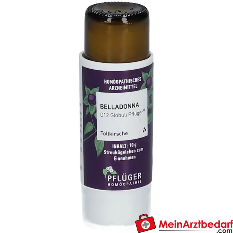 Pflüger Belladonna D12 Globuli Atropa belladonna D12 10 g