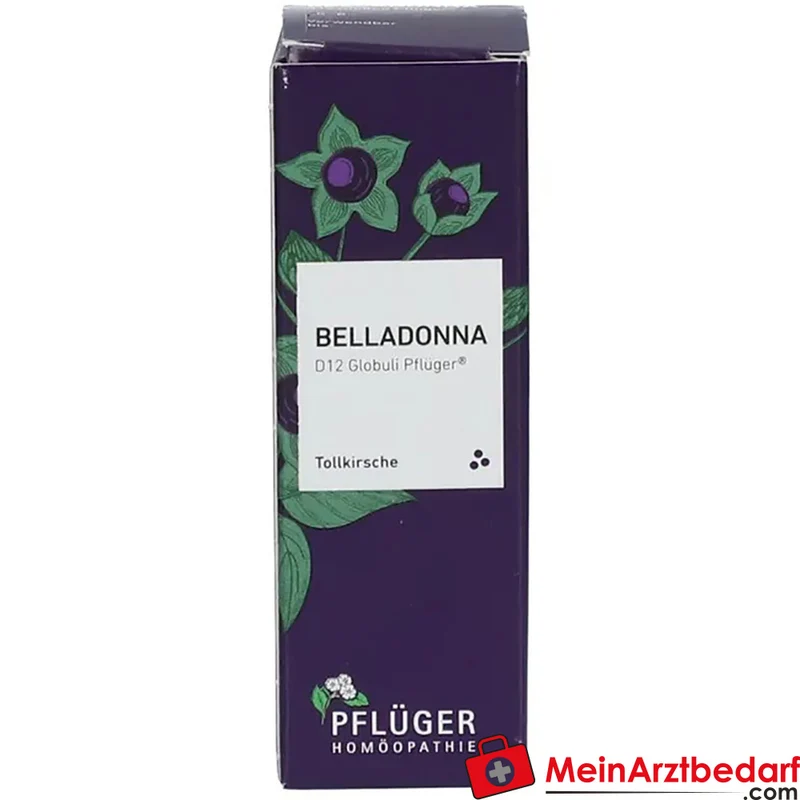Pflüger Belladonna D12 Globuli Atropa belladonna D12 10 g