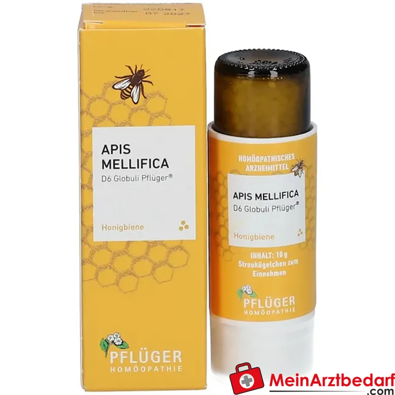 Pflüger Apis mellifica D6 Globuli mit Dosierspender