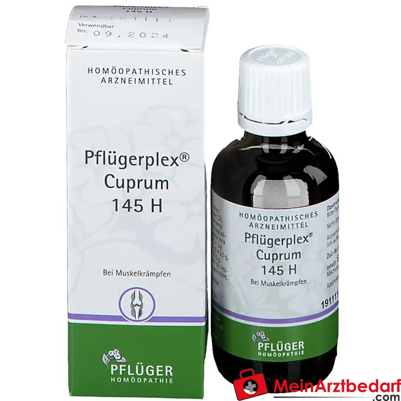 Pflügerplex Cuprum 145 H homöopathisches Arzneimittel Globuli 10 g