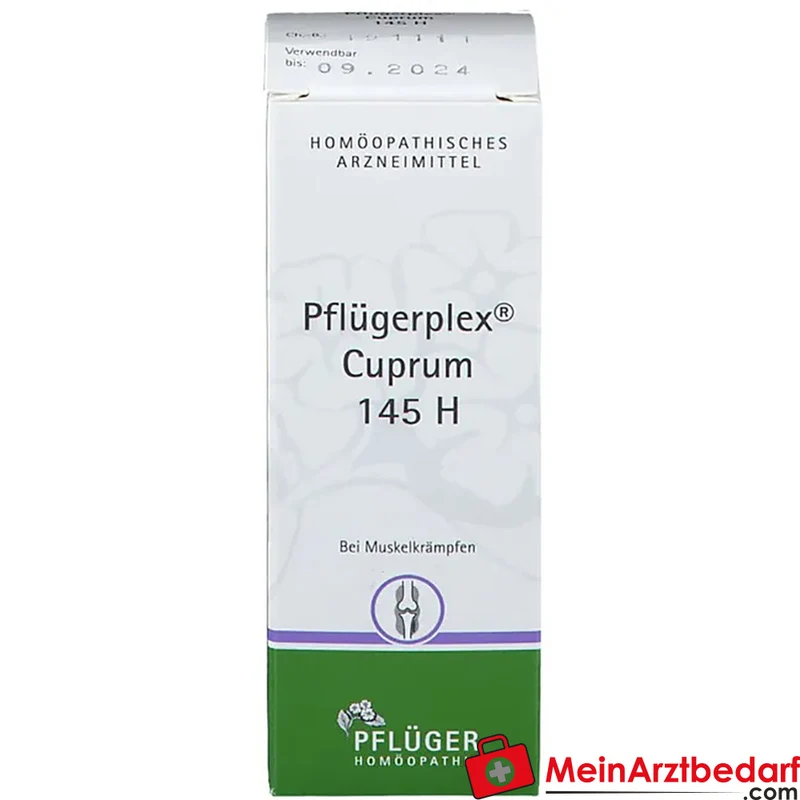 Pflügerplex Cuprum 145 H homöopathisches Arzneimittel Globuli 10 g