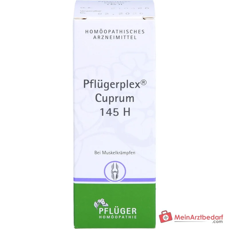 Pflügerplex Cuprum 145 H homöopathisches Arzneimittel Globuli 10 g