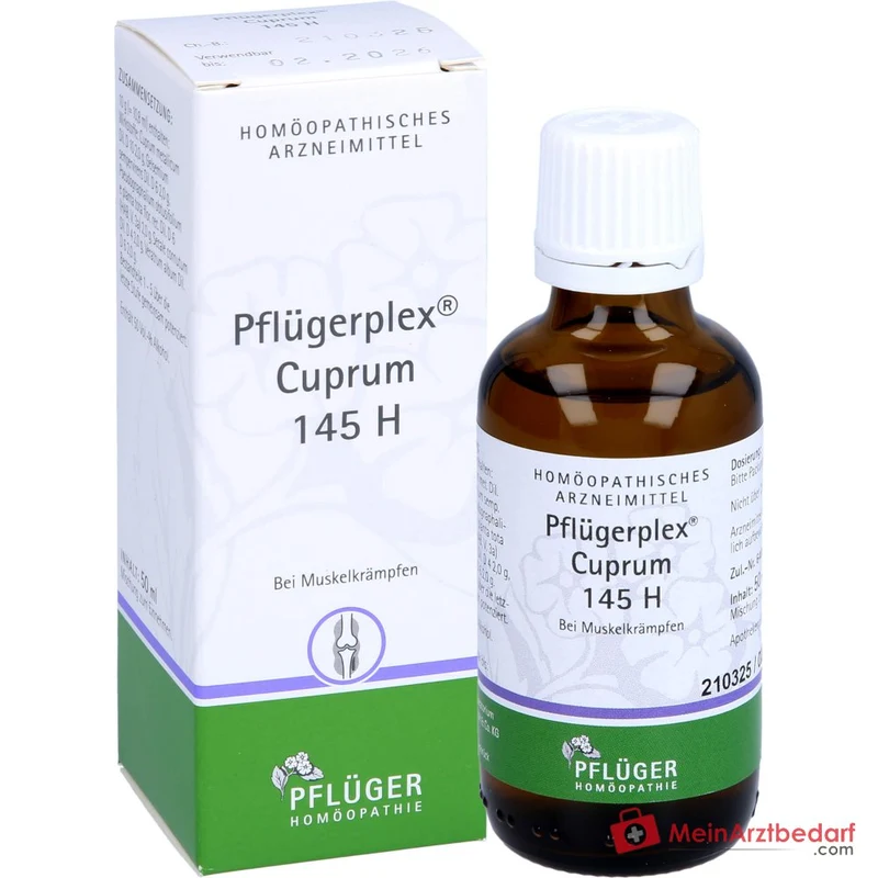 Pflügerplex Cuprum 145 H homöopathisches Arzneimittel Globuli 10 g