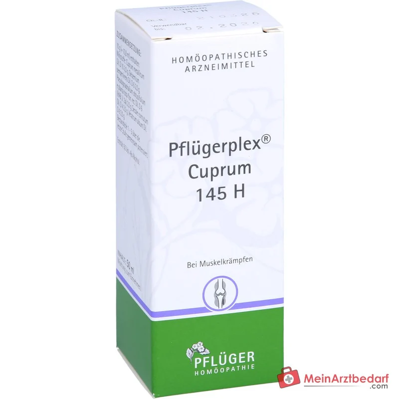 Pflügerplex Cuprum 145 H homöopathisches Arzneimittel Globuli 10 g