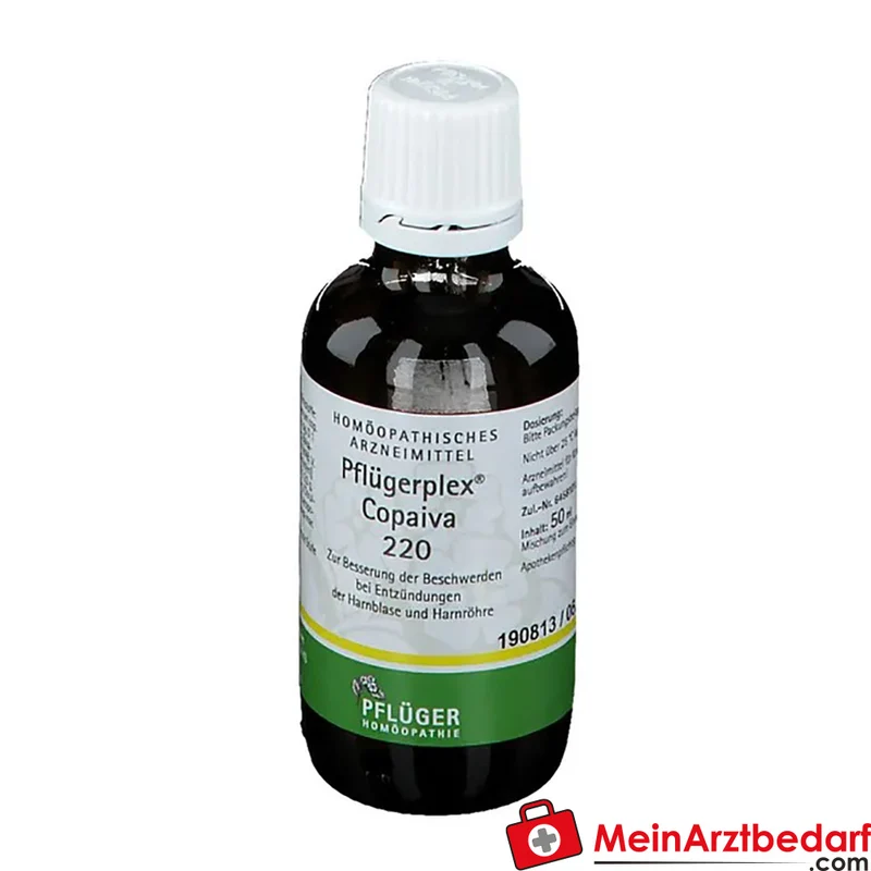 Pflügerplex Copaiva 220 Tropfen homöopathisches Arzneimittel mit Apis mellifica und Lycopodium clavatum