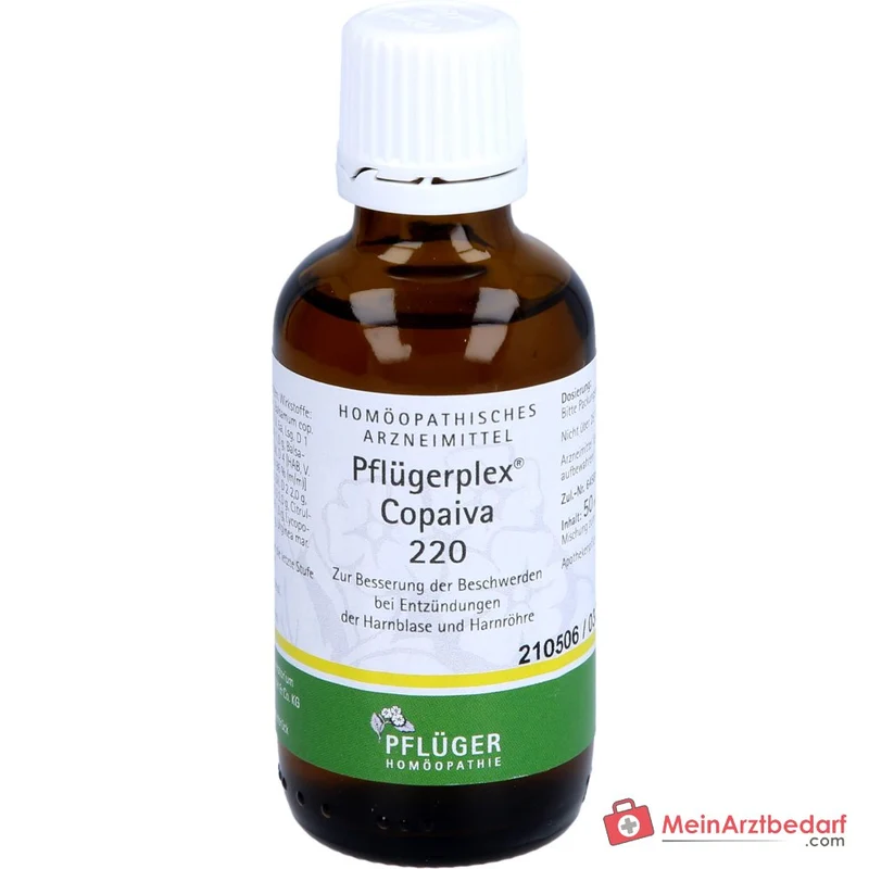 Pflügerplex Copaiva 220 Tropfen homöopathisches Arzneimittel mit Apis mellifica und Lycopodium clavatum