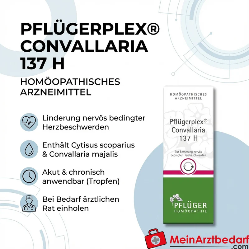 Pflügerplex Convallaria 137 H Tropfen homöopathisches Arzneimittel mit Convallaria majalis D3
