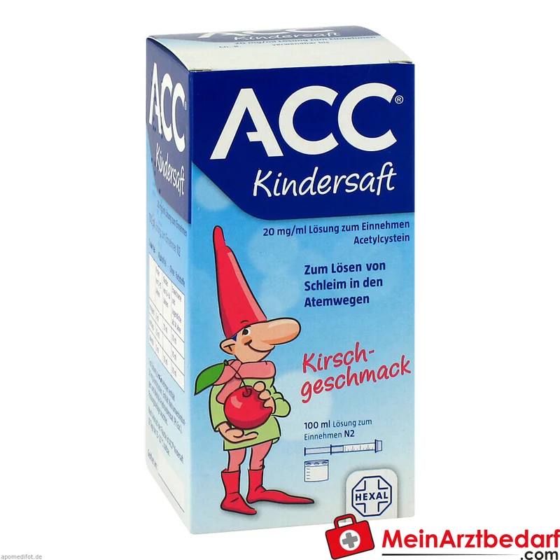 ACC Kindersaft Acetylcystein Saft für Kinder ab 2 Jahren