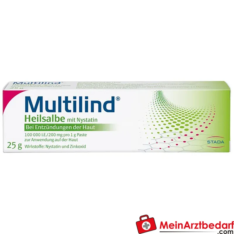 Multilind Heilsalbe mit Nystatin Salbe
