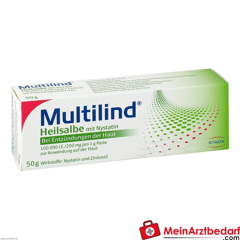 Multilind Heilsalbe mit Nystatin Salbe