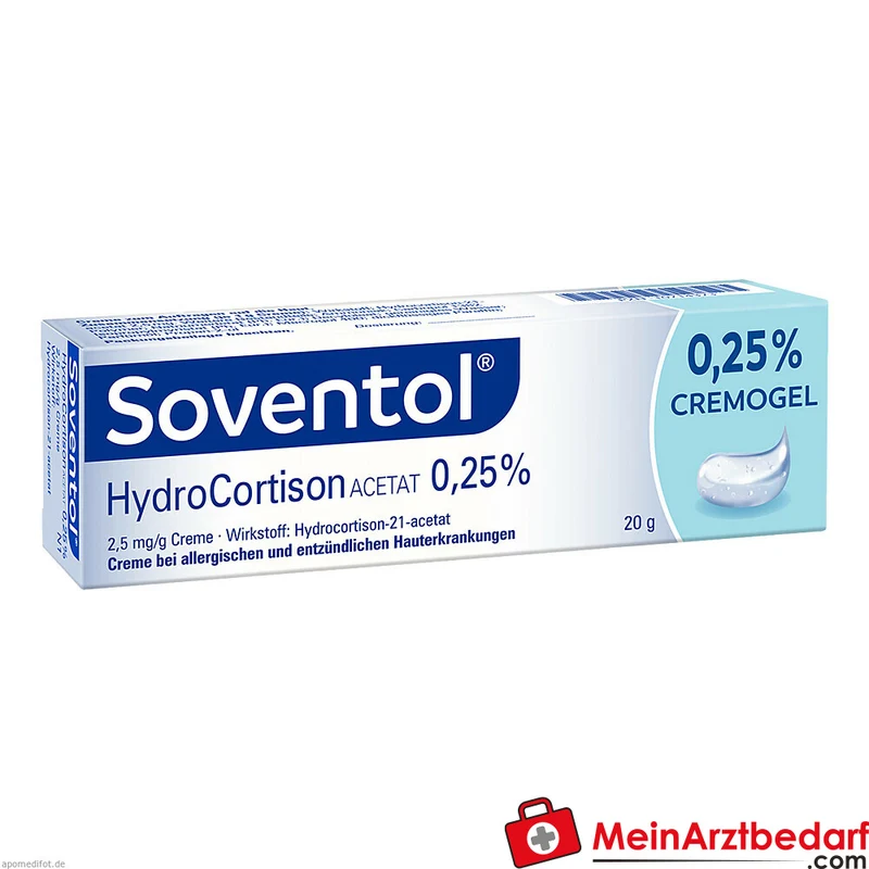 Soventol Hydrocortisonacetat 0,25% Creme