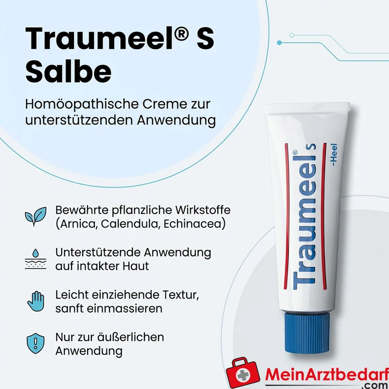 Traumeel Salbe homöopathisches Arzneimittel mit Arnica und Calendula zur äußerlichen Anwendung